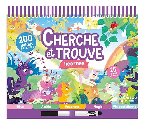 Cherche et trouve - Licornes von AUZOU