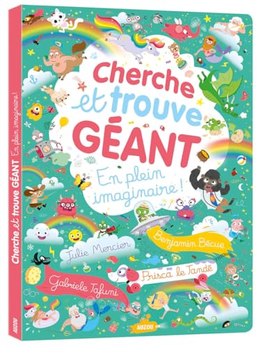 Cherche et trouve géant - En plein imaginaire von PHILIPPE AUZOU