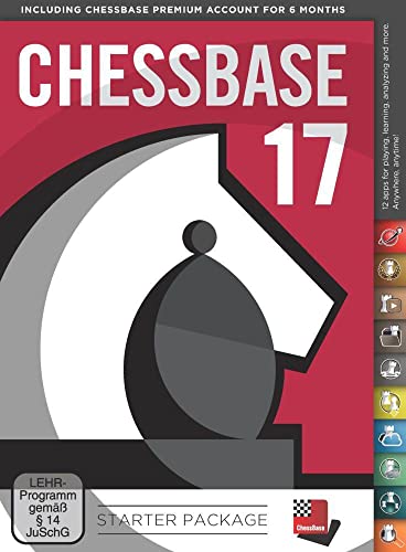 ChessBase 17 Starter-Paket: Die professionelle Schachdatenbank von Chess-Base