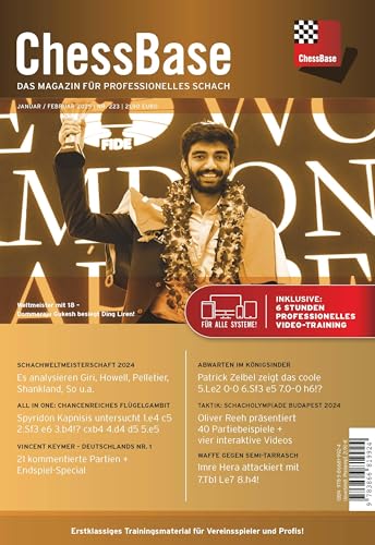 ChessBase Magazin #223: Das Magazin für professionelles Schach (ChessBase Magazin: Das Magazin für professionelles Schach (Heft + DVD-ROM + Download)) von Chess-Base