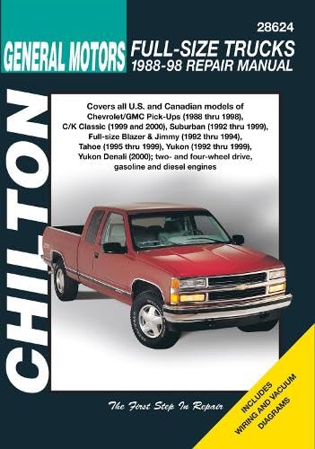 Chevrolet Pick-ups, 1988-98 (Chilton Automotive Books)