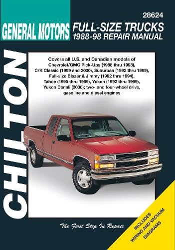 Chevrolet Pick-ups, 1988-98 (Chilton Automotive Books)