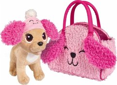 Simba 105893510 - Chi Chi Love, Fluffy Friends, Chihuahua Plüschhund mit Zubehör von Simba Toys