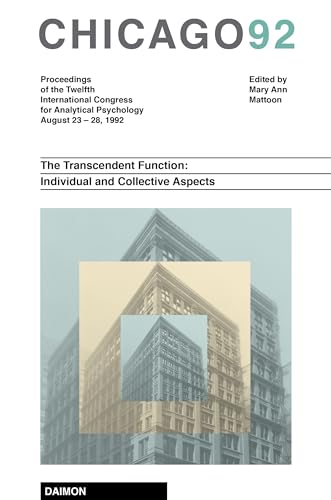 Chicago 1992. The Transcendent Function: Individual and Collective Aspects