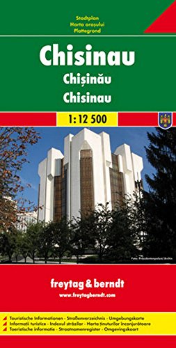 Chisinau: 1:12500 (freytag & berndt Stadtpläne, Band 120)