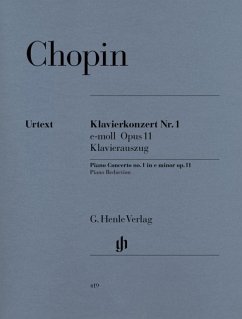 Chopin, Frédéric - Klavierkonzert Nr. 1 e-moll op. 11 von Henle