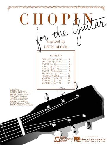 Chopin for Guitar: Guitar Solo von Edward B. Marks Music Company