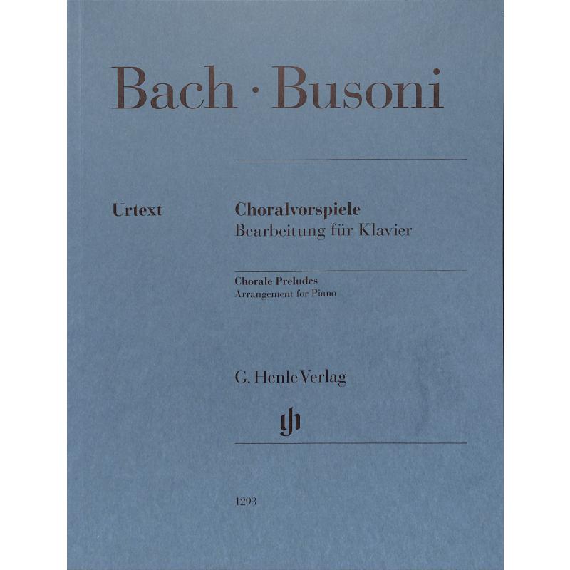 Choralvorspiele Choralvorspiele