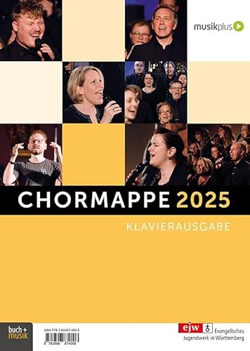 Chormappe 2025 Klavierausgabe von Praxisverlag buch+musik bm gGmbH