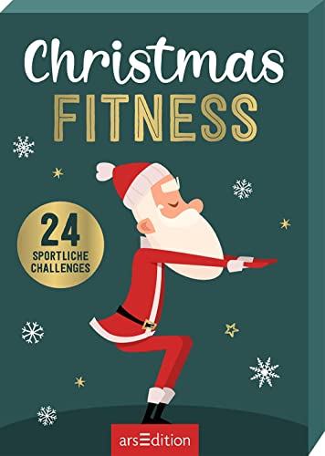 Christmas Fitness: 24 sportliche Challenges | Adventskalender-Kartenbox mit motivierenden Kärtchen von arsEdition
