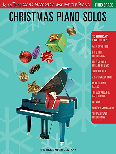 Christmas Piano Solos: Third Grade (John Thompson's Modern Course for the Piano) von Willis Music