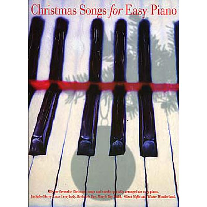 Christmas songs for easy piano