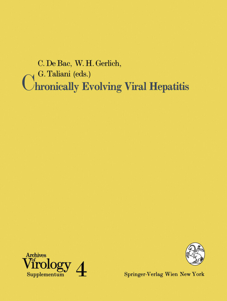 Chronically Evolving Viral Hepatitis von Springer Vienna