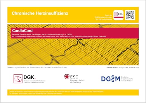 Chronische Herzinsuffizienz: CardioCard (ESC/DGK CardioCards)