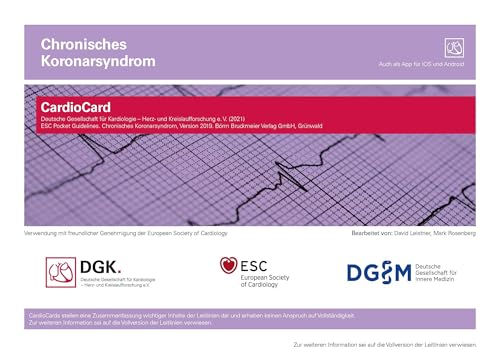 Chronisches Koronarsyndrom: CardioCard: CardioCard 2020 (Pocket-Leitlinien / Publikationen von Fachgesellschaften)