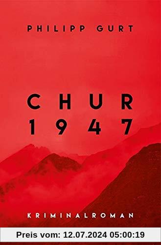 Chur 1947 (rot): Kriminalroman