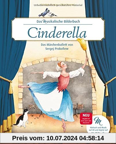Cinderella (Das musikalische Bilderbuch mit CD): Das Märchenballett nach Sergej Prokofjew