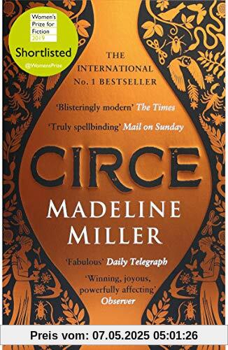 Circe: The International No. 1 Bestseller - Shortlisted for the Women's Prize for Fiction 2019