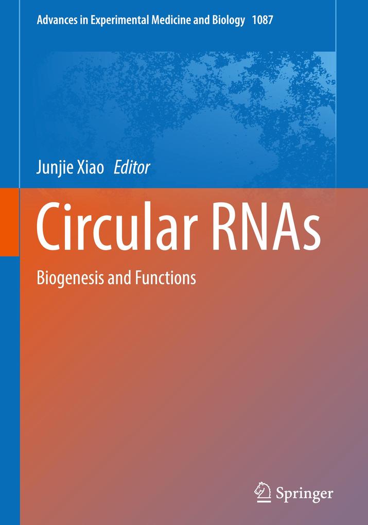 Circular RNAs von Springer Nature Singapore