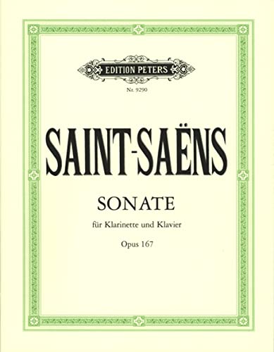Clarinet Sonata Op. 167 (Edition Peters)
