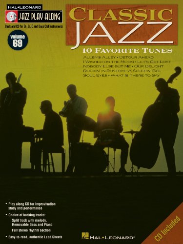 Classic Jazz (Book & CD): Noten, CD, Lehrmaterial für Instrument(e) (Jazz Play Along Series, Band 69): Jazz Play-Along Volume 69 von Hal Leonard Europe