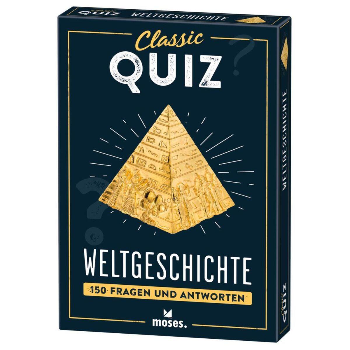Classic Quiz - Weltgeschichte Classic Quiz - Weltgeschichte von Moses. Verlag GmbH