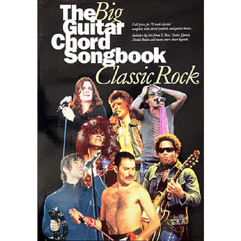 Classic Rock big guitar chord songbook
