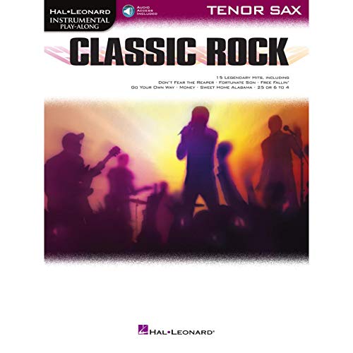 Classic Rock: Instrumental Play-Along for Tenor Sax (Hal Leonard Instrumental Play-along)