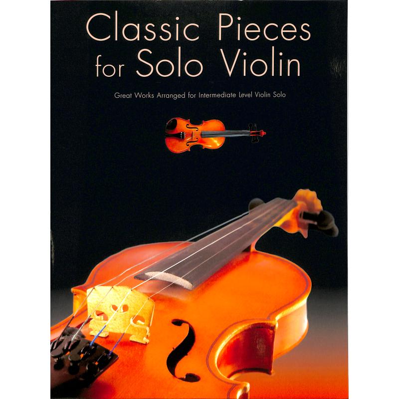 Classic pieces for solo violin