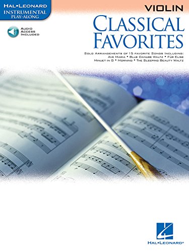 Classical Favorites Violin Book/Cd: Noten, CD für Violine (Hal Leonard Instrumental Play-Along)