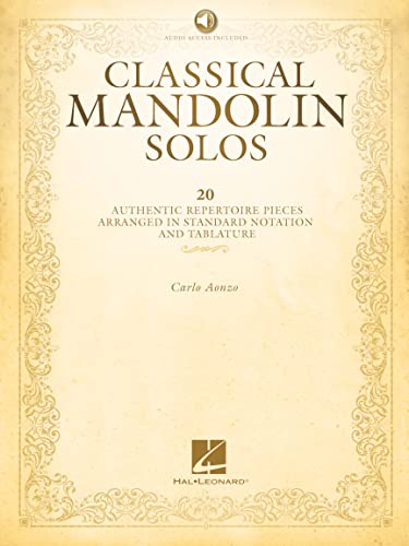 Classical Mandolin Solos (Book/Online Audio)