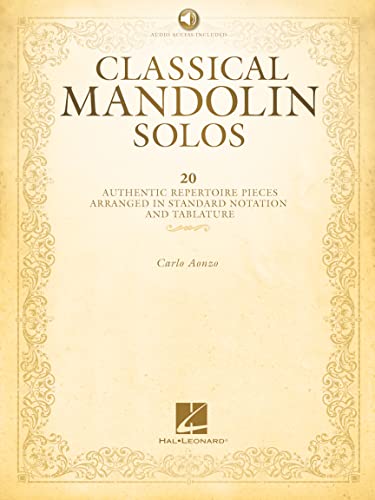 Classical Mandolin Solos (Book/Online Audio)
