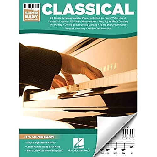 Classical - Super Easy Songbook (Piano Songbook): Noten, Lehrmaterial für Klavier von HAL LEONARD