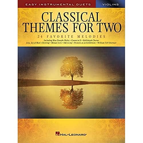 Classical Themes -For Two Violins-: Noten, Sammelband für Violine: Easy Instrumental Duets von HAL LEONARD