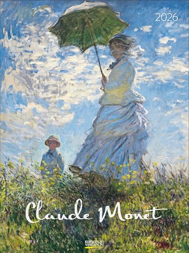 Claude Monet 2026: Großer Kunstkalender. Edler Wandkalender mit den besten Werken des Künstlers. Impressionismus. Kunst Gallery Format: 48 x 64 cm. Claude Monet 2026: Großer Kunstkalender. Edler Wandkalender mit den besten Werken des Künstlers. Impressionismus. Kunst Gallery Format: 48 x 64 cm. von Korsch Verlag