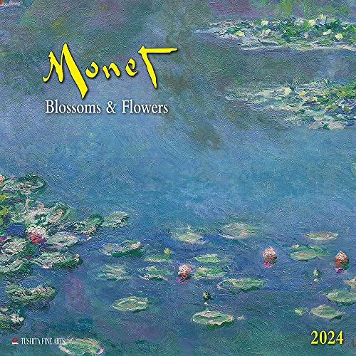 Claude Monet - Blossoms & Flowers 2024: Kalender 2024 (Tushita Fine Arts) von Tushita PaperArt