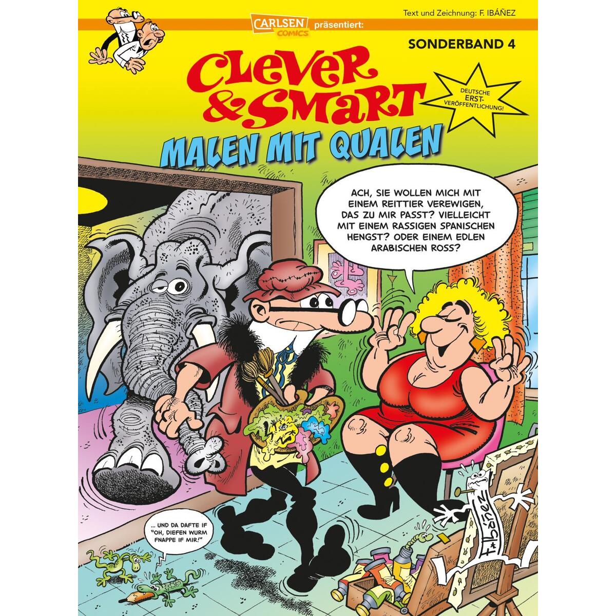 Clever und Smart Sonderband 4: Malen mit Qualen von Carlsen Verlag GmbH