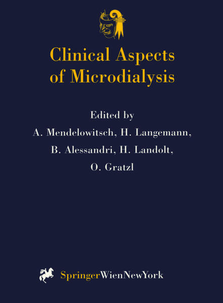 Clinical Aspects of Microdialysis von Springer Vienna