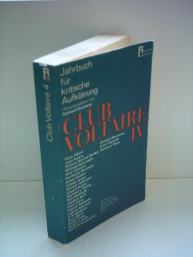 Club Voltaire: Jahrbuch für kritische Aufklärung