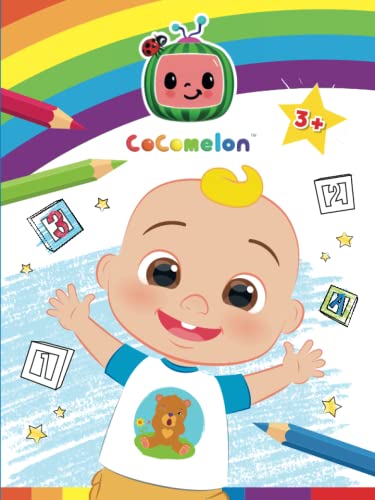 CoComelon Malbuch: 64 Ausmalseiten für Kinder ab 3 Jahren. Offizielles Lizenzprodukt von CoComelon