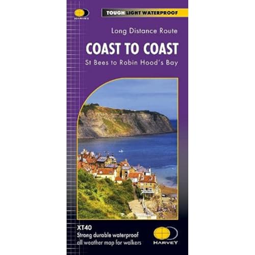 Coast to Coast: St Bees to Robin Hood's Bay (Trail Maps XT40)