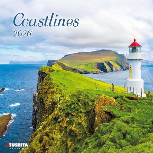 Coastlines 2026: Kalender 2026 (Wonderful World) von Tushita PaperArt