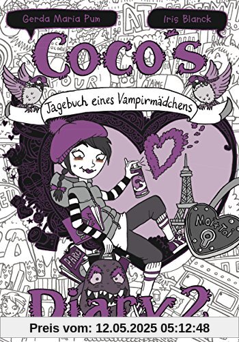 Coco`s Diary 2 - Tagebuch eines Vampirmädchens: Mädchenbücher ab 8 (Comic Roman für Mädchen)