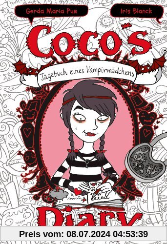 Coco`s Diary - Tagebuch eines Vampirmädchens: Ein Comic Roman für Mädchen
