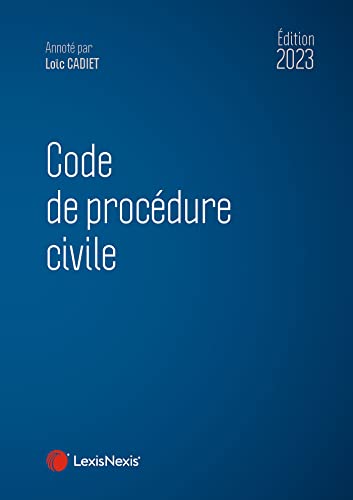 Code de procédure civile 2023 von LEXISNEXIS