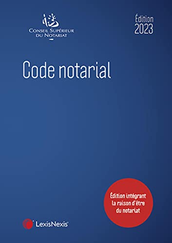 Code notarial 2023 von LEXISNEXIS