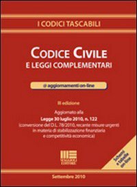 Codice civile e leggi complementari (I codici Maggioli) von Maggioli Editore