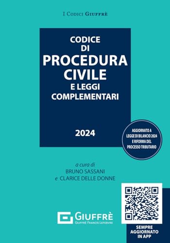 Codice civile e procedura civile e leggi complementari. Con QR Code (I codici Giuffrè tascabili) von Giuffrè