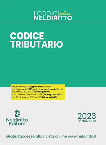 Codice tributario (Codici plus) von Neldiritto Editore