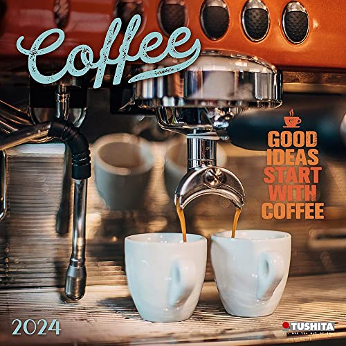 Coffee 2024: Kalender 2024 (Wonderful World) von Tushita PaperArt